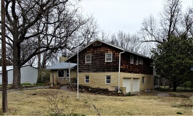 Attached garage