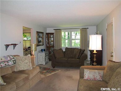 Living Room. Center hall colonial, welcomes you in