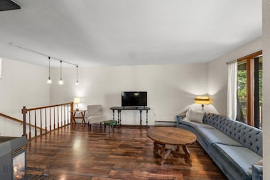 Living Room.  Stairway to the left brings you to e