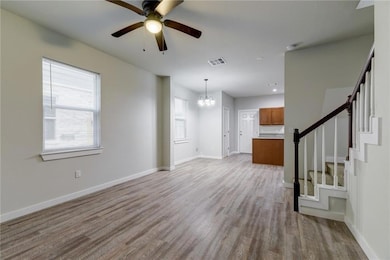 Unfurnished living room featuring a healthy amoun