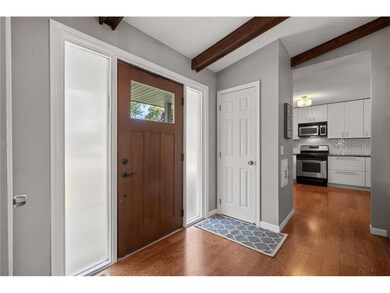 A good-size Foyer welcomes your guests.  The beaut