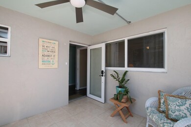 Entrance from Screened Porch