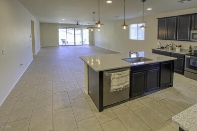 Open great room plan