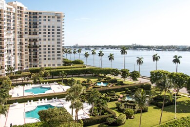 Views from balcony.