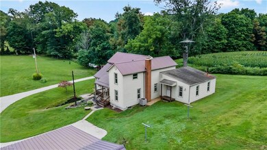 Drone shot of the exterior #3