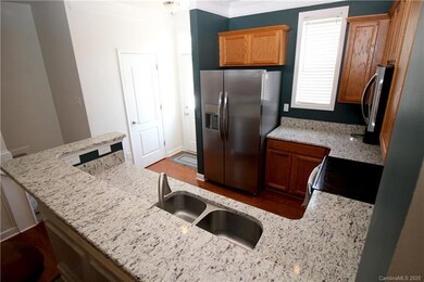 Kitchen with all stainless steel appliances