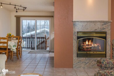 Custom Granite Fireplace