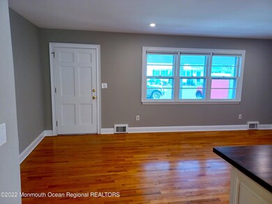 View from kitchen to Living room