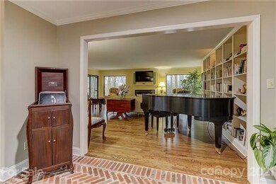 Spacious foyer opens to living room