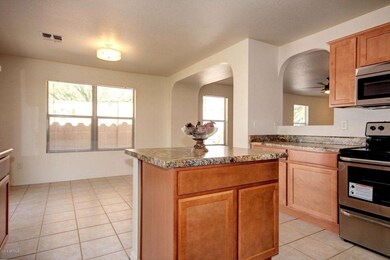 Spacious Island Kitchen