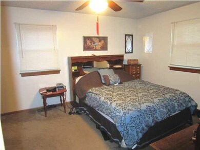 Master Bedroom with walkin closet and remodeled ba