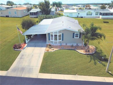 Aerial photo of home.