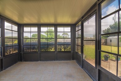 Screened Porch with Vinyl Windows