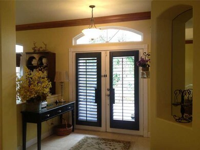 Foyer. Custom Plantation Shutters