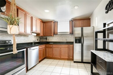Kitchen with Tile Floors, Stainless Steel Applianc