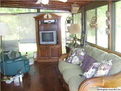 Glassed in year round sunroom