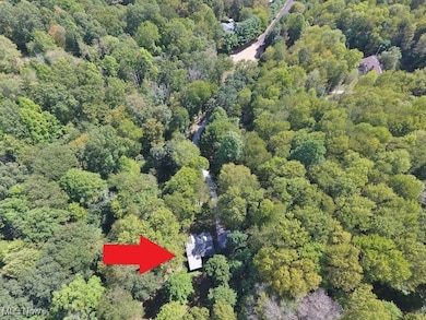 The cottage sits right in the middle of the lot providing great privacy and abundant wildlife to enjoy