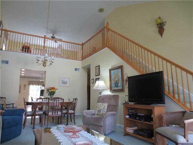 Living Room. Beautiful floor plan - expansive loft