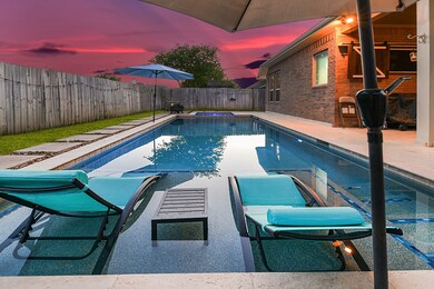 
This home is truly exceptional, boasting a magnificent backyard retreat that will capture your heart. Complete with a custom-designed pool and spa perfectly nestled within the landscape.