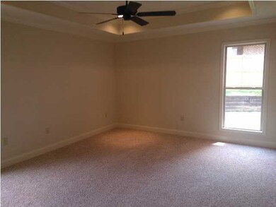 Master Bedroom With Box Vault Ceiling