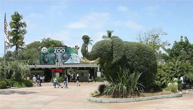 Just a few block north of Balboa Park and San Diego Zoo.