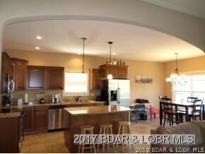 Archway between Living and Kitchen