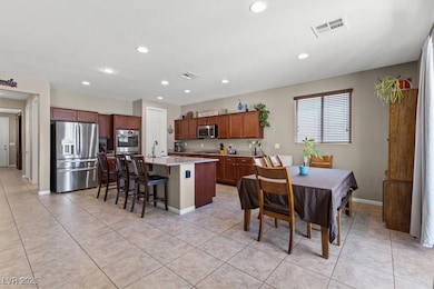 Kitchen featuring appliances with stainless steel