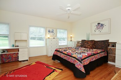 Master bedroom with office/craft area. Hardwood fl