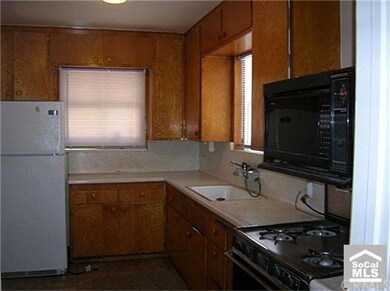 Kitchen with solid wood cabinets