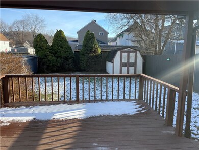 Rear deck