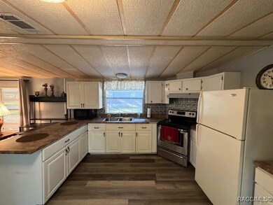 Open kitchen with window