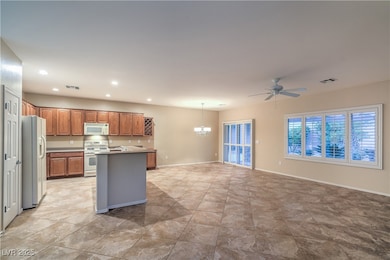 Great Room with Tile Flooring