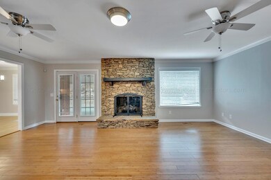 Fireplace in Family room