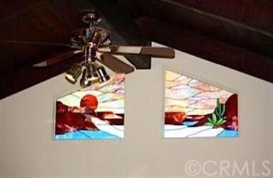 Beautiful custom windows in the great room.