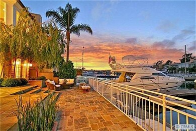 Beautiful ledger stone bay front patio
