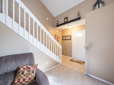 Front door foyer entry area