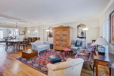 Dining is between the living areas but arrange how you want!