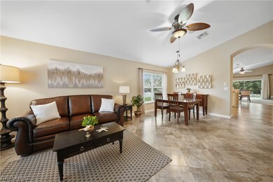 Front Entrance with sitting area and dining space