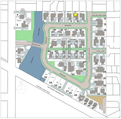 Beach Creek Plat Map lot 10