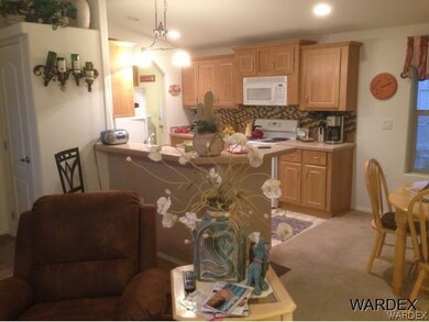 Living room to kitchen