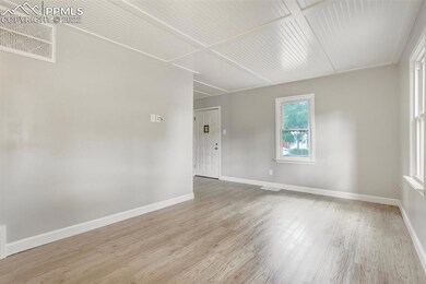 Living room to front door