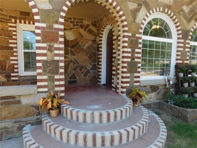 A fabulous front porch welcomes you home!