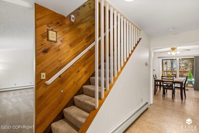 Entry to stairs