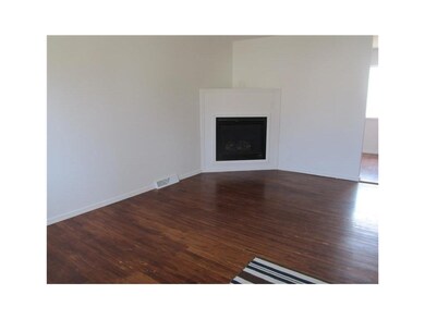 Family Room. Hardwood floors in family room and ga