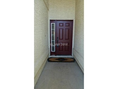 Facade/Exterior Front. stained glass insert