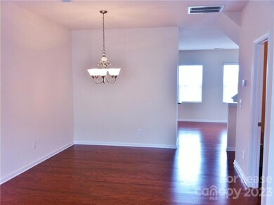 Dining area just off of the kitchen.