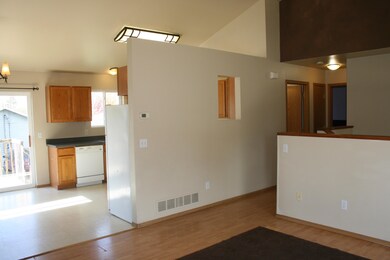 Open concept into living area