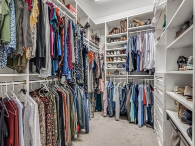 Primary: Large walk in closet