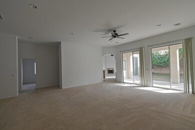 d - living room wider shot toward firepl