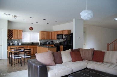 Family Room Kitchen Area